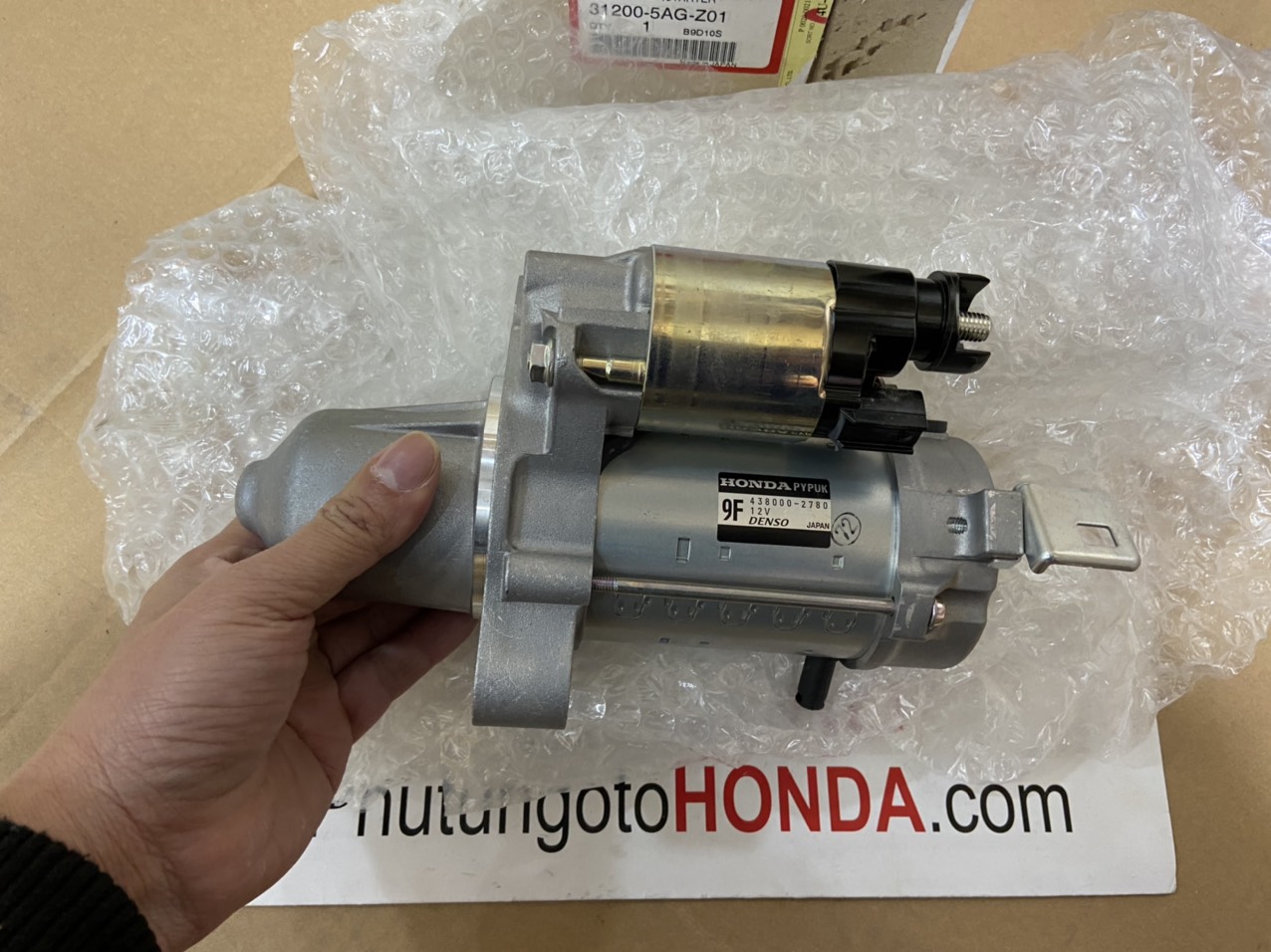 Máy khởi động xe Honda CRV 2018-2022